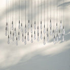 Solitaire Linear Chandelier 37"50"70"87"87"120"-70‘-Bronze-