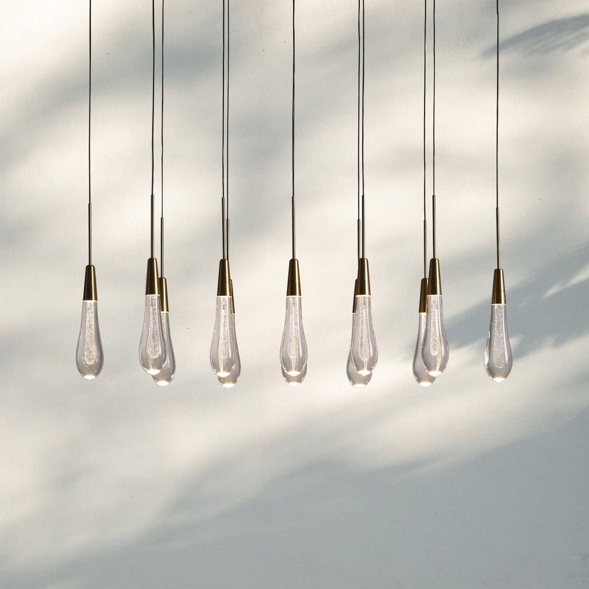 Solitaire Linear Chandelier 37"50"70"87"87"120"-