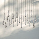 Solitaire Linear Chandelier 37"50"70"87"87"120"-50‘’-Nickel-