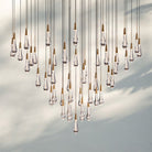 Solitaire Round Chandelier 17" 24" 36“ 58“-47-Light 58‘’-Brass-