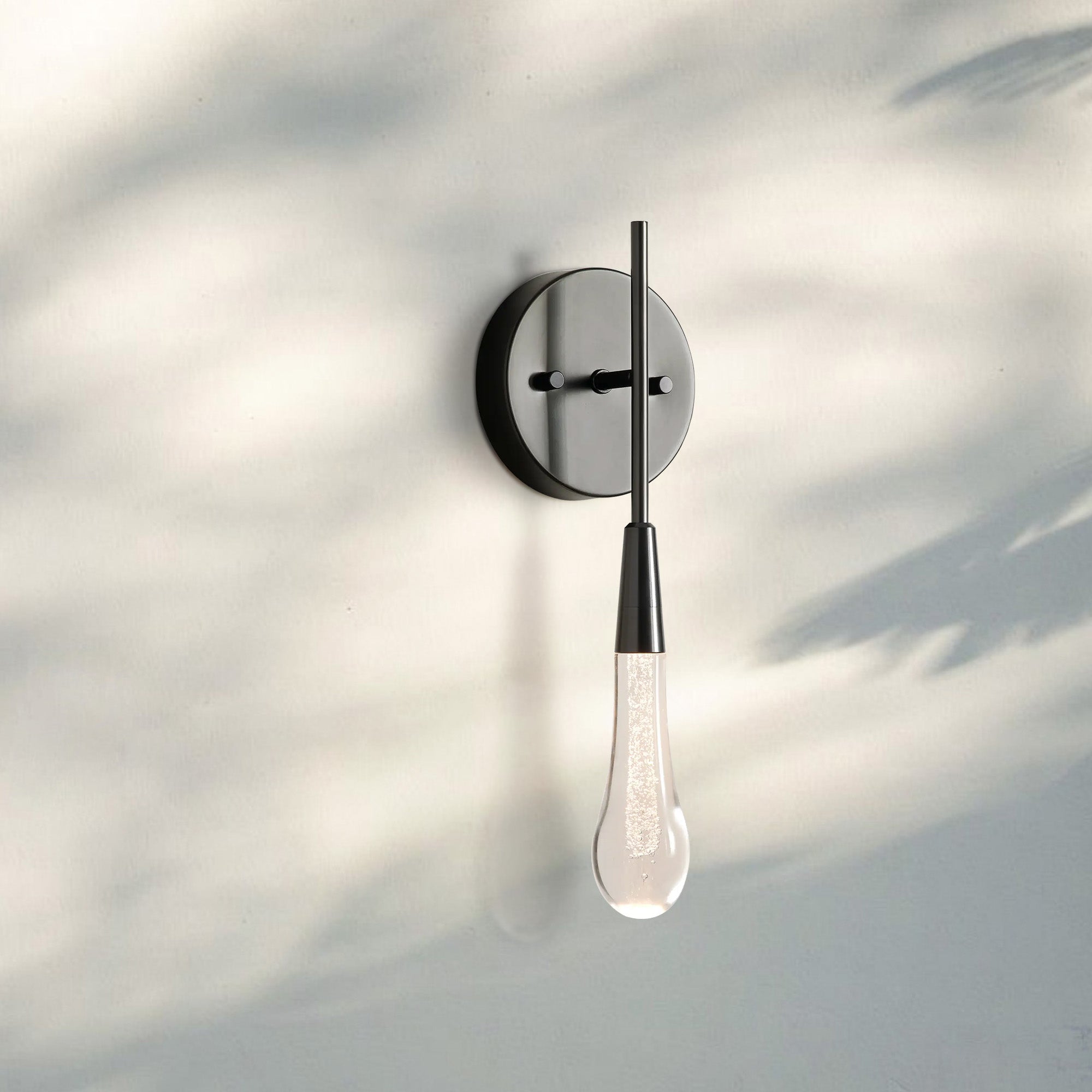 Solitaire Wall Sconce-Bronze-