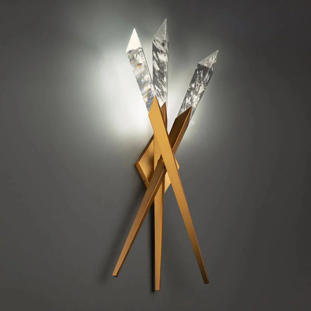 Solitude 3 - Light LED Wall Light - Antique NickelBlushlighting