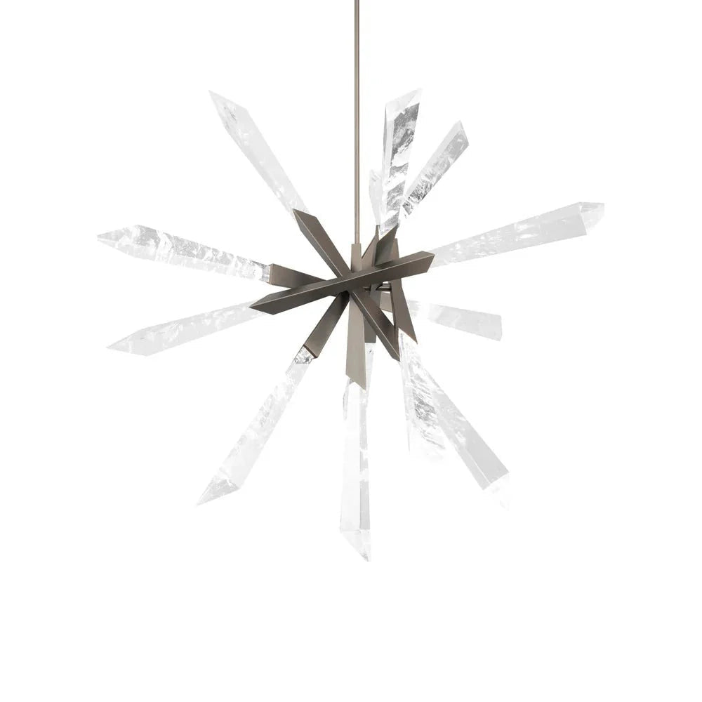 Solitude LED Pendant Light - LargeAntique NickelBlushlighting