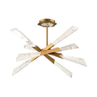 Solitude LED Semi Flush Mount Ceiling Light - Blushlighting