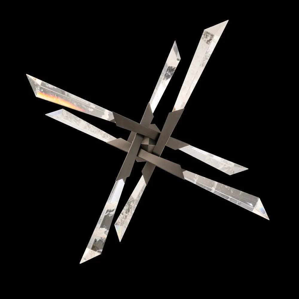 Solitude LED Semi Flush Mount Ceiling Light - Blushlighting