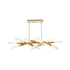 Solitude Linear LED Pendant Light - Aged BrassBlushlighting