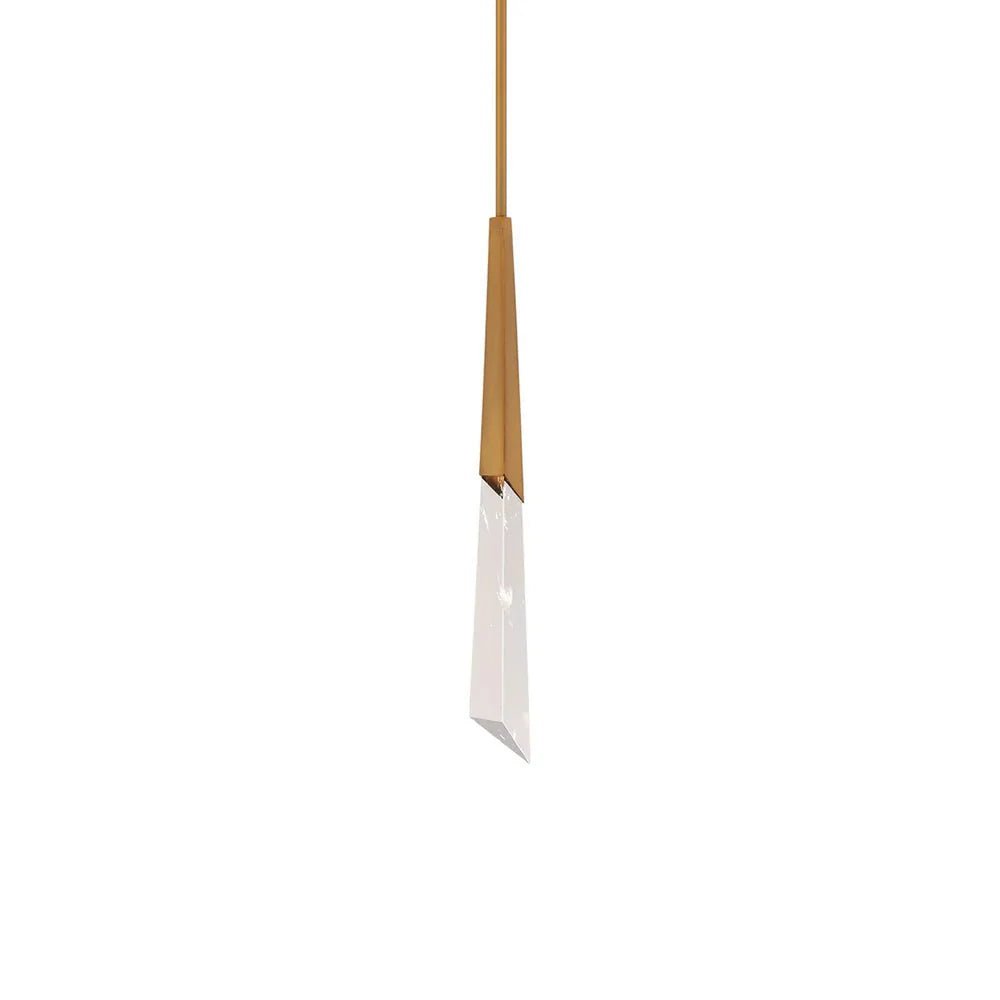 Solitude Mini LED Pendant Light - Antique NickelBlushlighting