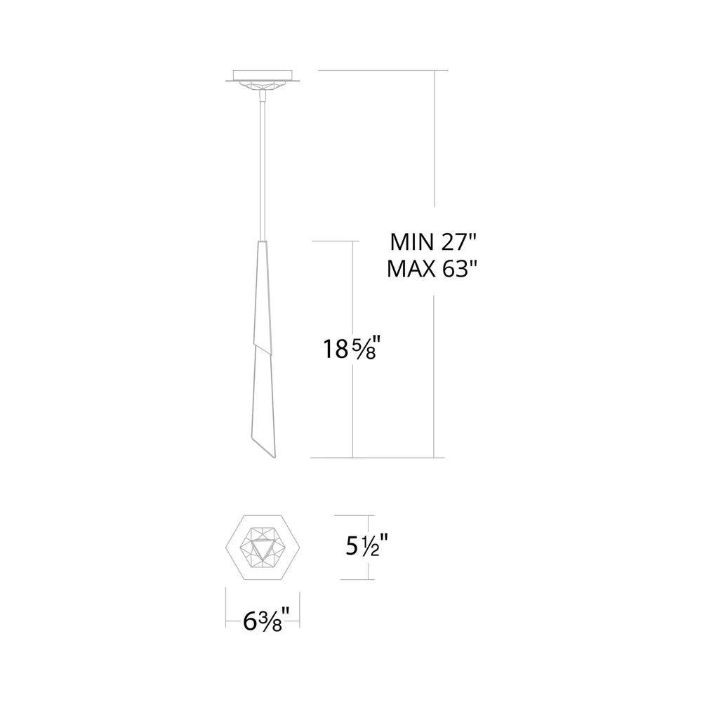 Solitude Mini LED Pendant Light - Blushlighting