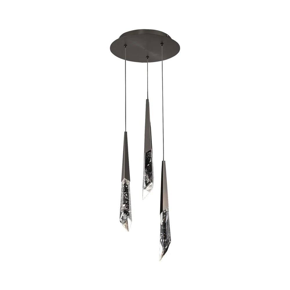 Solitude Round LED Multi Chandelier - Blushlighting