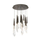 Solitude Round LED Multi Chandelier - 15 - LightBronzeBlushlighting