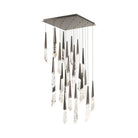 Solitude Square LED Multi Pendant Light - 41 - LightAntique NickelBlushlighting