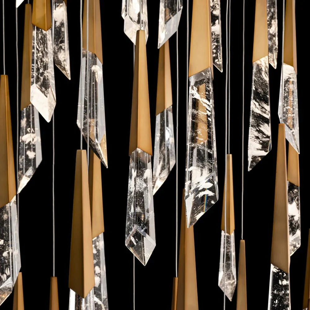 Solitude Square LED Multi Pendant Light - Blushlighting