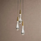 Soltaire 3-Light Pendant - BrassBlushlighting