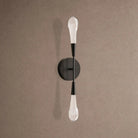 Soltaire Double Sconce - BlackBlushlighting