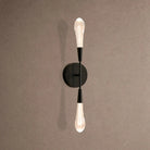 Soltaire Double Sconce - BlackBlushlighting