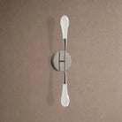 Soltaire Double Sconce - BlackBlushlighting