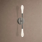Soltaire Double Sconce - NickelBlushlighting
