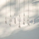 Solitaire Linear Chandelier 37"50"70"87"87"120"-37‘’-Nickel-