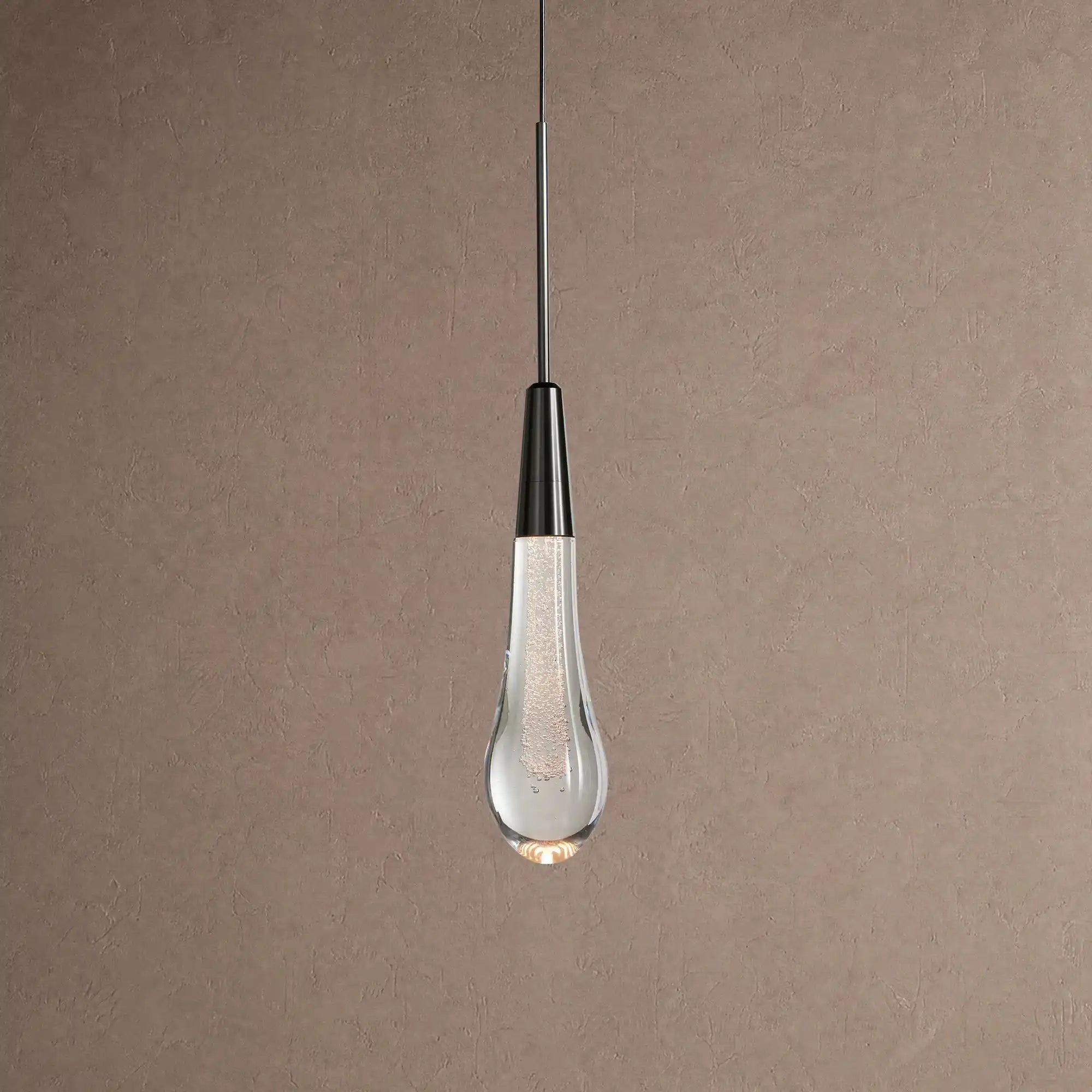 Soltaire Pendant Chandelier - BlackBlushlighting