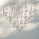 Solitaire Round Chandelier 17" 24" 36“ 58“-47-Light 58‘’-Bronze-