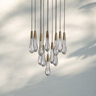 Solitaire Round Chandelier 17" 24" 36“ 58“-