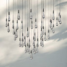 Solitaire Round Chandelier 17" 24" 36“ 58“-