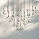 Solitaire Round Chandelier 17" 24" 36“ 58“-