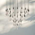 Solitaire Round Chandelier 17" 24" 36“ 58“-34-Light 36‘’-Bronze-