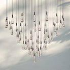 Solitaire Round Chandelier 17" 24" 36“ 58“-47-Light 58‘’-Bronze-