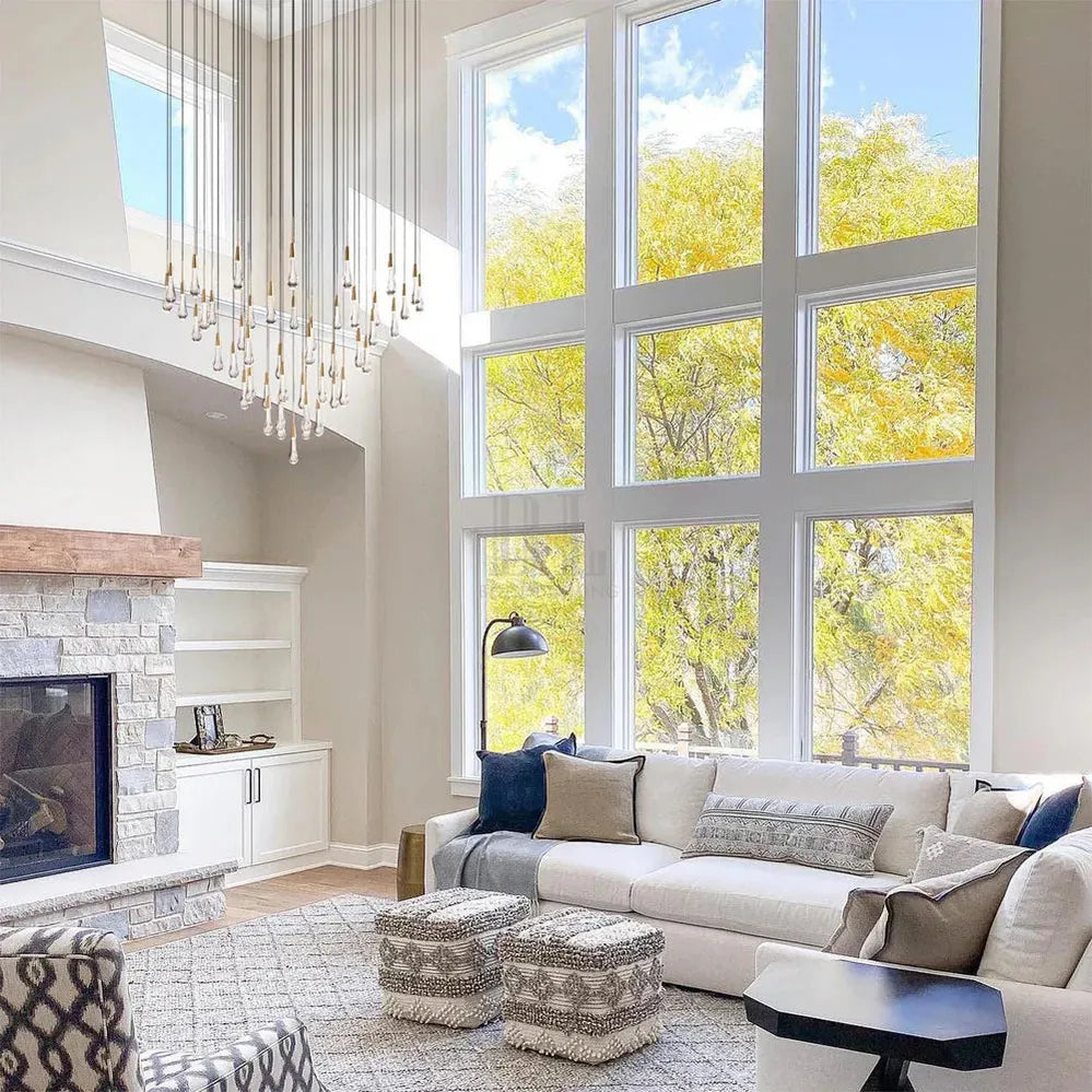 Solitaire Round Chandelier 17" 24" 36“ 58“-