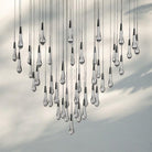 Solitaire Round Chandelier 17" 24" 36“ 58“-