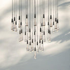 Solitaire Round Chandelier 17" 24" 36“ 58“-34-Light 36‘’-Bronze-