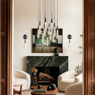 Soltaire Wall Sconce - NickelBlushlighting