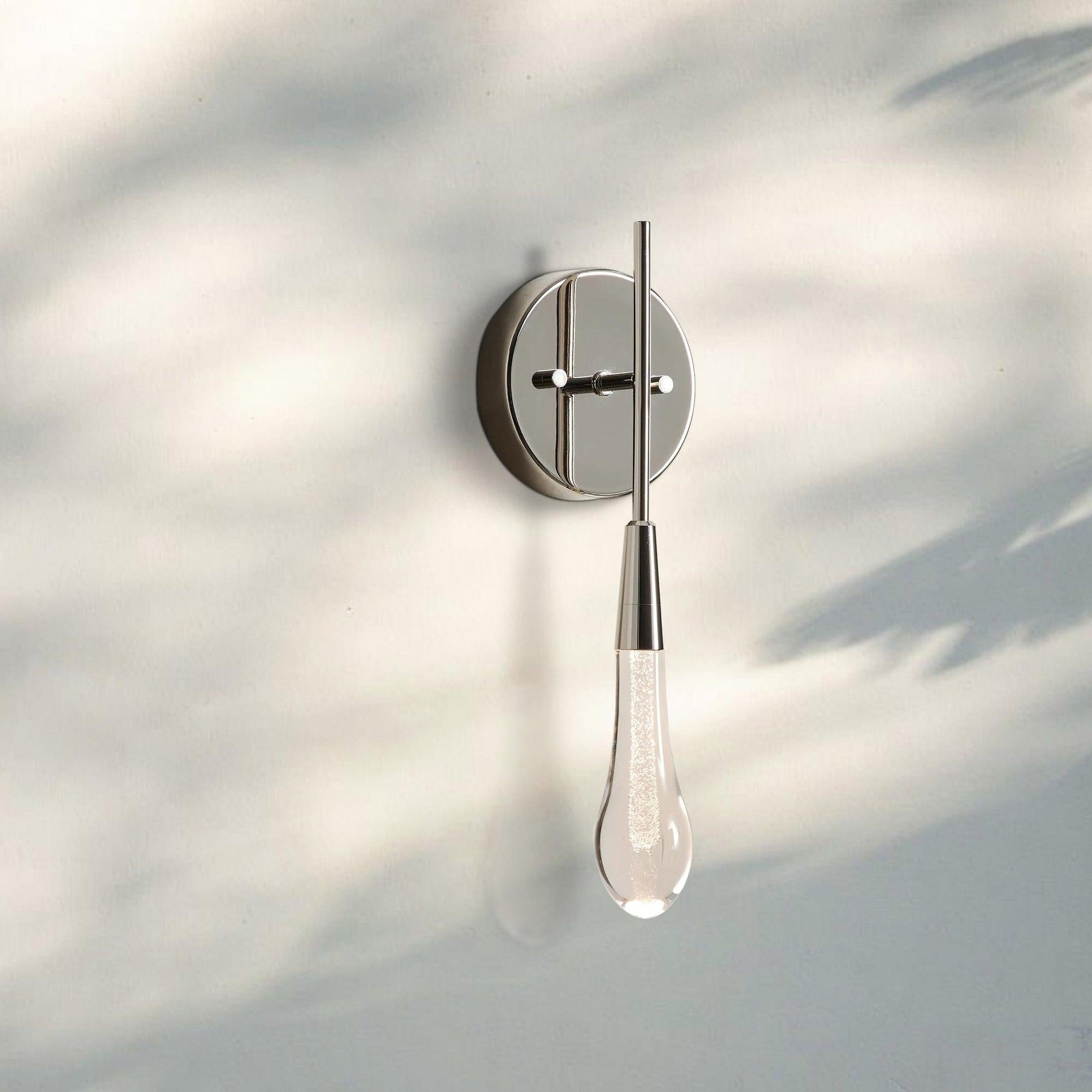 Soltaire Wall Sconce - NickelBlushlighting