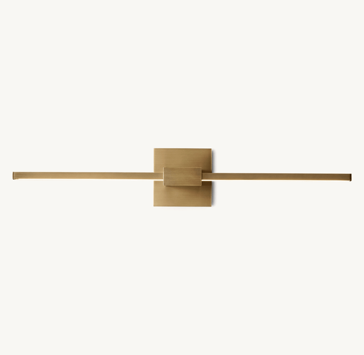 Sonia Linear Picture Light - Antiqued Brass19"Blushlighting