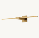 Sonia Linear Picture Light - Antiqued Brass30"Blushlighting
