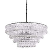 Ghiaccio Glass Round Chandelier