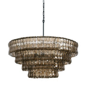 Ghiaccio Glass Round Chandelier