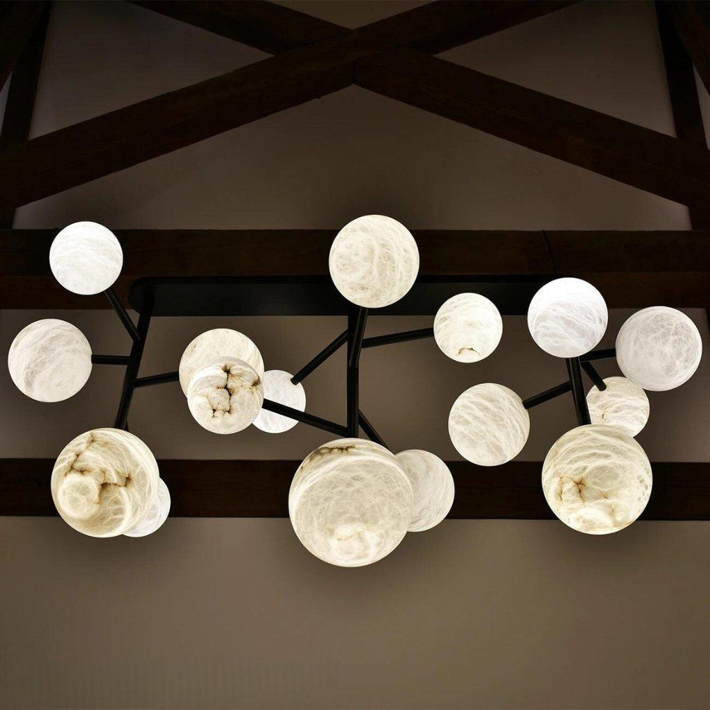 Sphaira Alabaster Pendant Light