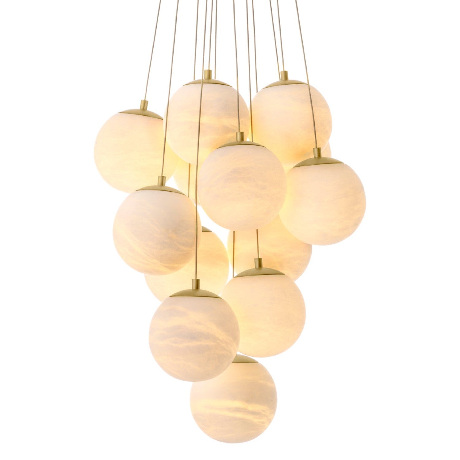 Sphinx Antique Brass Chandelier - DefaultBlushlighting
