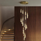 Spiral Raindrop Staircase Ceiling Lighting - 1 LightsWarm White 3000kBlushlighting