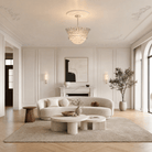 Splendore Statement Halo Chandelier - Blushlighting