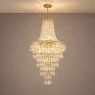 Square Diamond Round Pendant 550 - Gold - Blushlighting