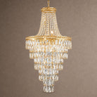 Square Diamond Round Pendant 550 - Gold - Blushlighting