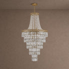 Square Diamond Round Pendant 550 - Gold - Blushlighting