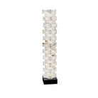Stacked Alabaster Squares Floor Lamp - L 11 " x W 7.1 " x H 63 " / L 28cm x W 18cm x H 160cmWarm LightUS PlugBlushlighting