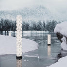 Stacked Alabaster Squares Floor Lamp - L 11 " x W 7.1 " x H 63 " / L 28cm x W 18cm x H 160cmWarm LightUS PlugBlushlighting