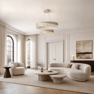 Stagno Crystal Duo Chandelier - Blushlighting