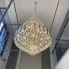 Staircase/Foyer Chandelier With High Clarity Crystals Luxury Ceiling Light - Blushlighting