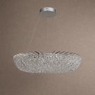 Stella Round Crystal Chandelier - Ø39.4" × H7.3" (Ø100 × H18.6 cm)Blushlighting